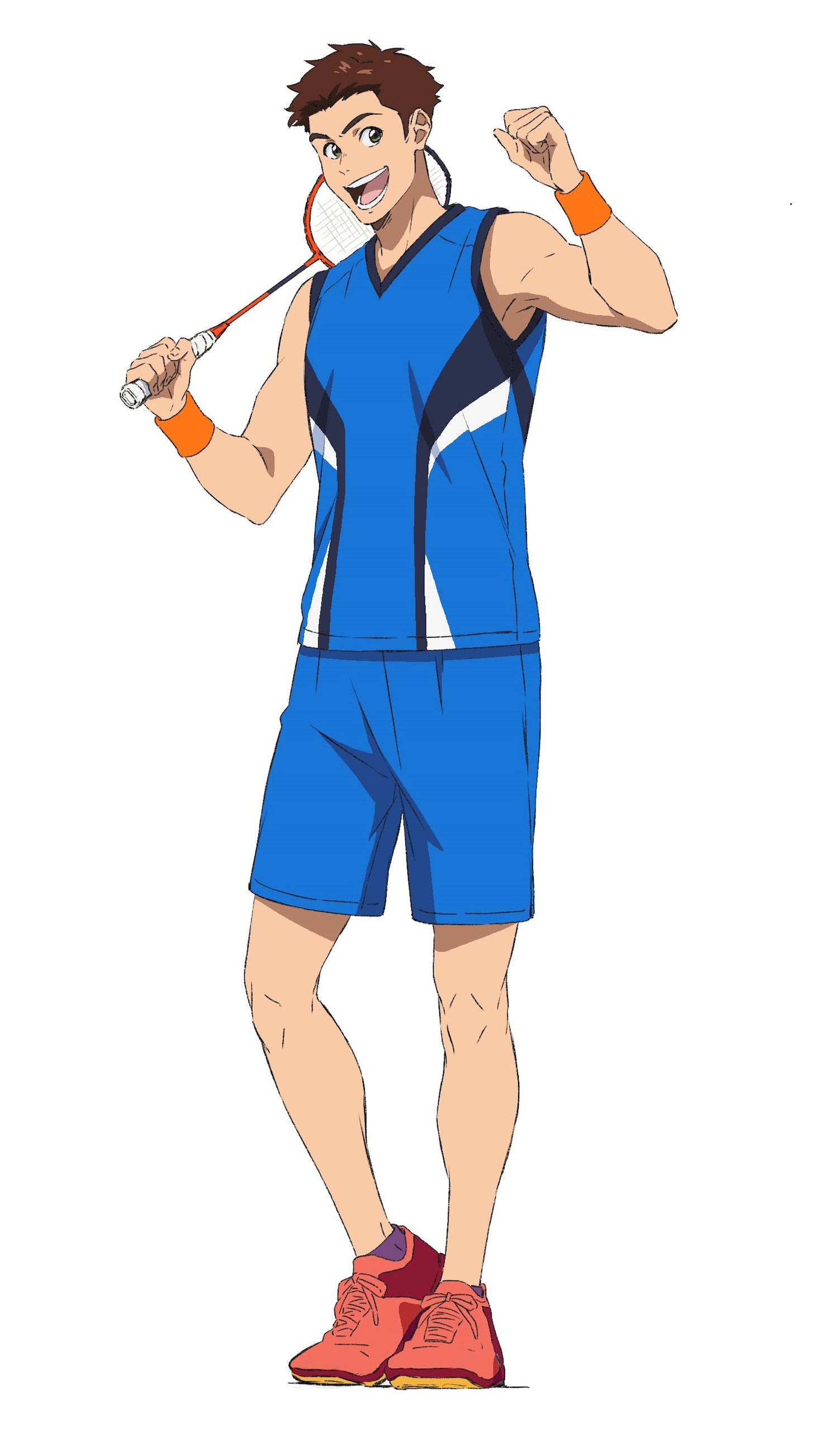 榊翔平（CV：阿座上洋平） (c)小瀬木麻美・ポプラ社 / 横浜湊高校バドミントン部