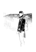映画「リング・ワンダリング」森泉岳土の描き下ろしイラスト。