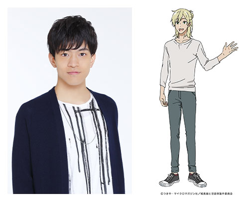 石川界人（左）と杉原恵のビジュアル（右）。