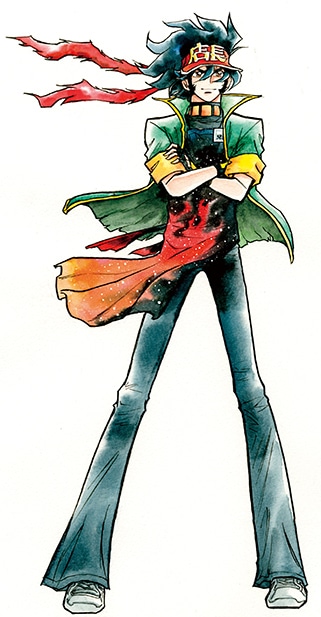 アニメイト宣伝キャラクターのアニメ店長。 (c)Kazuhiko Shimamoto・MOVIC　イラスト：島本和彦