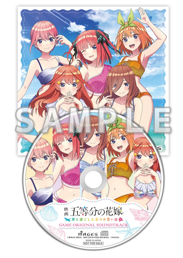 五等分の花嫁ゲーム２つ 五等分の花嫁 ごとぱずストーリー 2nd』が2024年に発売。アプリ