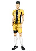 栗林晴久(CV:梅原裕一郎)。16歳ながらトップチームでJリーグデビューした、「エスペリオンユース最高傑作」と評される天才ミッドフィルダー。ユースのレベルを超越した技術と類稀なサッカーセンスを併せ持ち、アシトにも多大な影響を与える。監督である福田のことを深く信頼している。ポジションはミッドフィルダー。