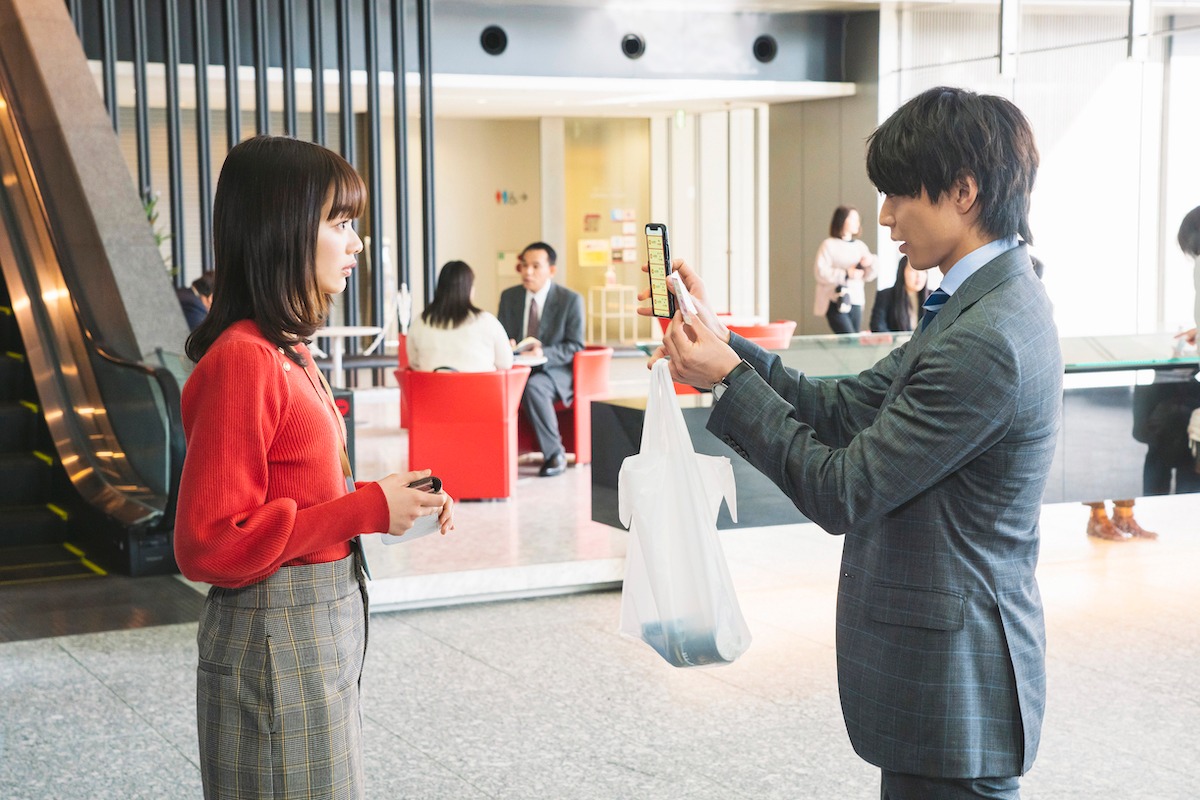 ドラマ「liar」第1話の場面写真。