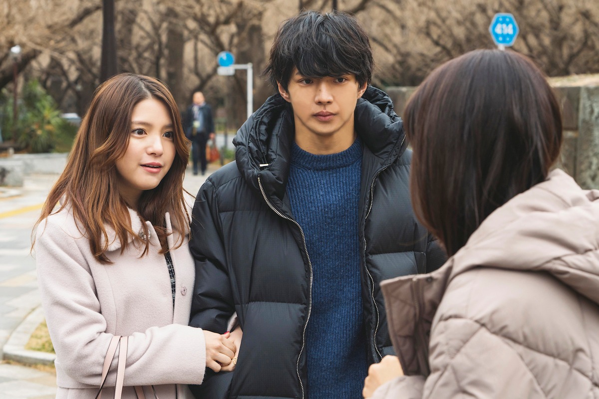 ドラマ「liar」第1話の場面写真。