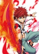 TVアニメ「オリエント」Blu-ray第1巻のスリーブの絵柄。