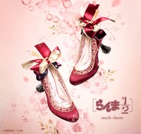 らんまのコラボレーションシューズ。