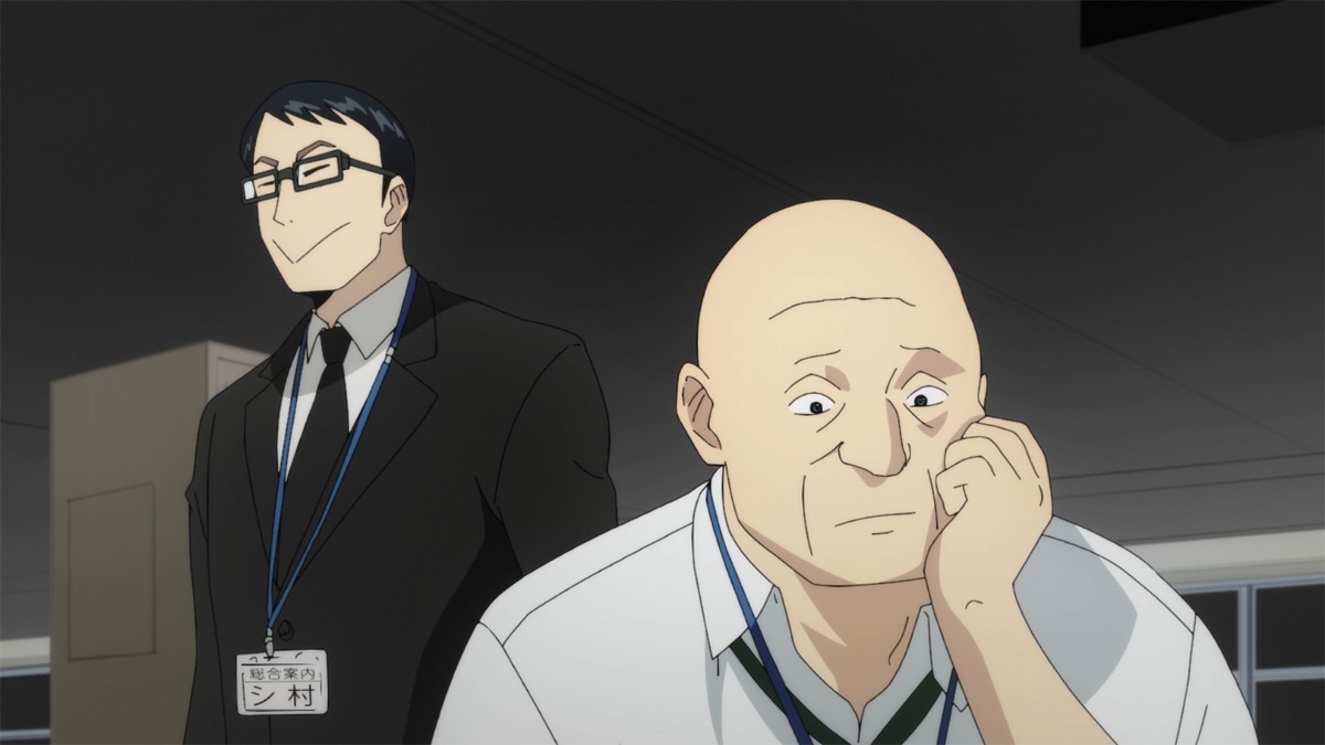 アニメ「死役所」より。