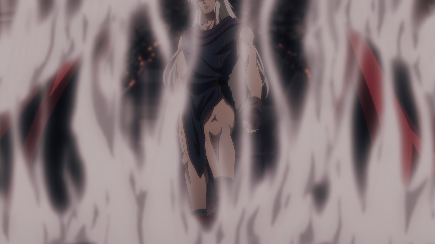 アニメ「BASTARD!!―暗黒の破壊神―」場面カット (c)萩原一至/集英社・BASTARD!! 製作委員会