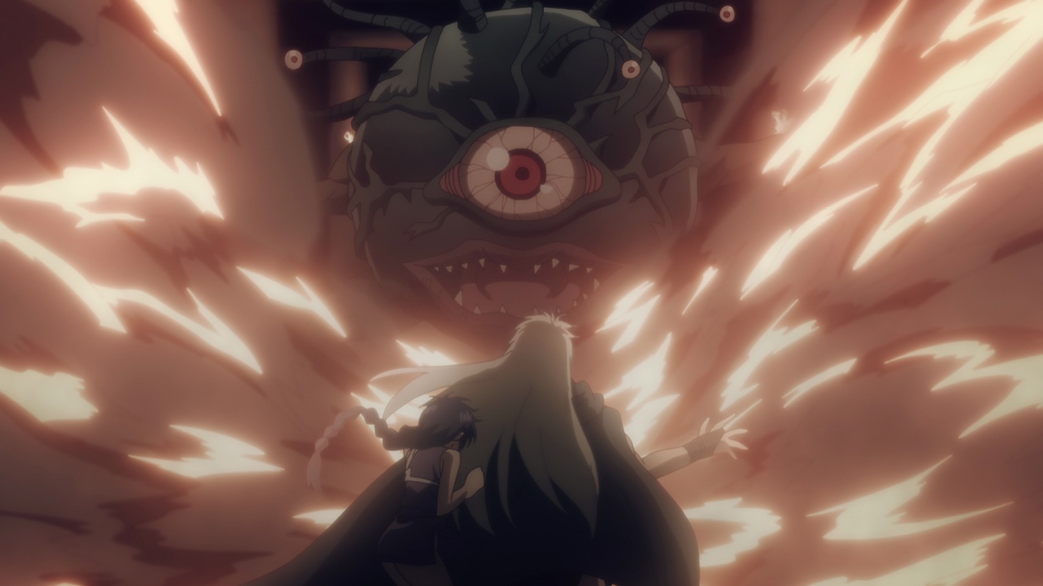 アニメ「BASTARD!!―暗黒の破壊神―」場面カット (c)萩原一至/集英社・BASTARD!! 製作委員会