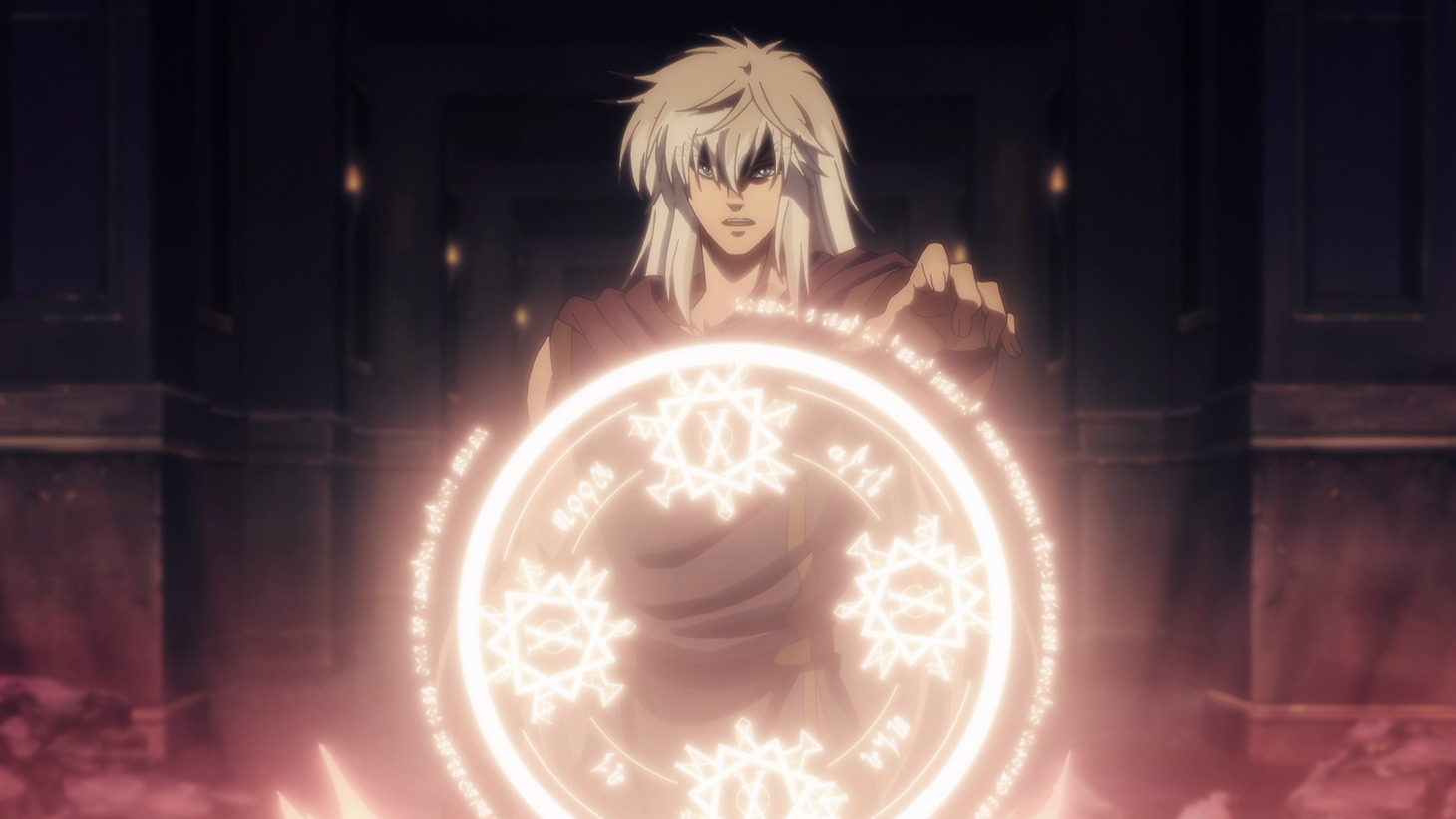 アニメ「BASTARD!!―暗黒の破壊神―」場面カット (c)萩原一至/集英社・BASTARD!! 製作委員会