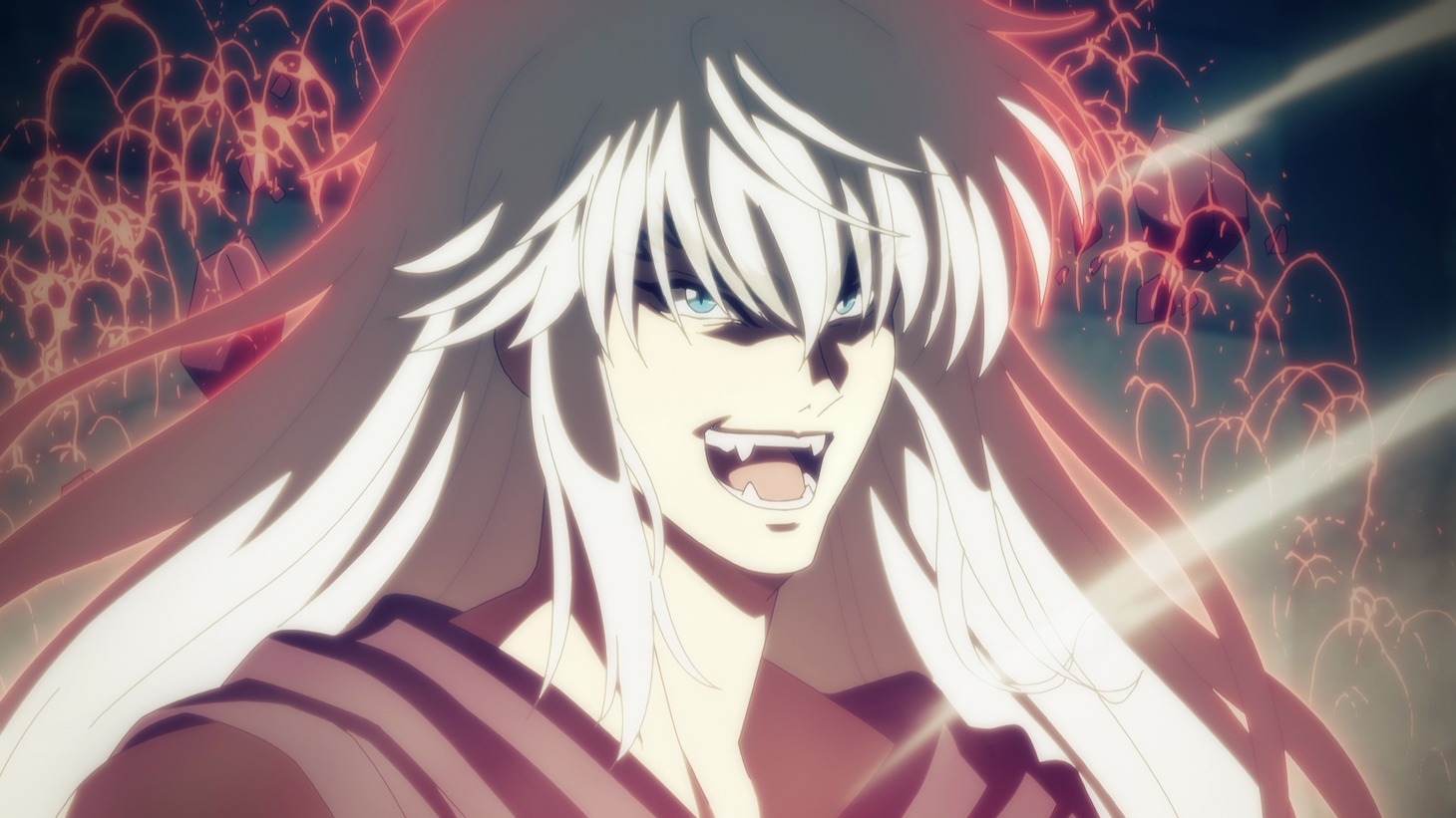 アニメ「BASTARD!!―暗黒の破壊神―」場面カット (c)萩原一至/集英社・BASTARD!! 製作委員会