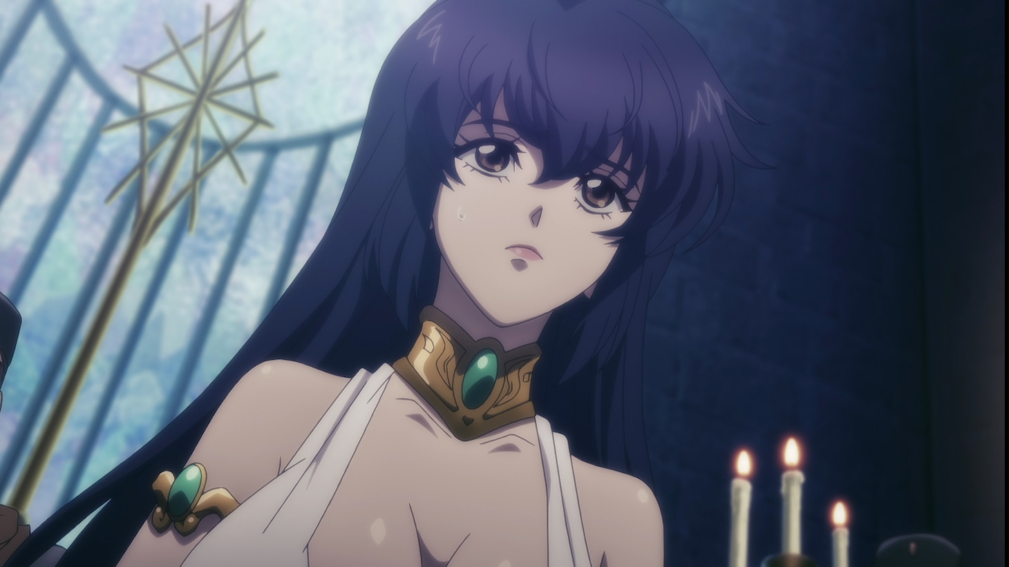 アニメ「BASTARD!!―暗黒の破壊神―」場面カット (c)萩原一至/集英社・BASTARD!! 製作委員会