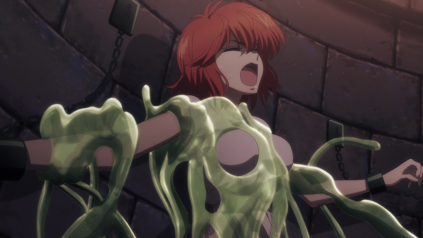 アニメ「BASTARD!!―暗黒の破壊神―」場面カット (c)萩原一至/集英社・BASTARD!! 製作委員会