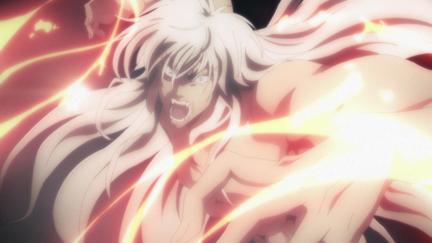 アニメ「BASTARD!!―暗黒の破壊神―」場面カット (c)萩原一至/集英社・BASTARD!! 製作委員会