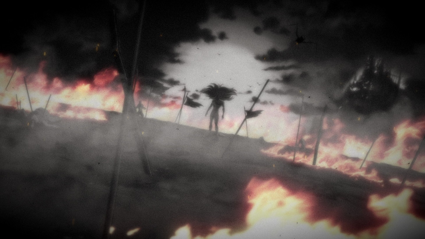 アニメ「BASTARD!!―暗黒の破壊神―」場面カット (c)萩原一至/集英社・BASTARD!! 製作委員会