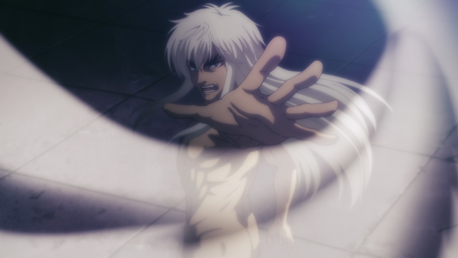 アニメ「BASTARD!!―暗黒の破壊神―」場面カット (c)萩原一至/集英社・BASTARD!! 製作委員会