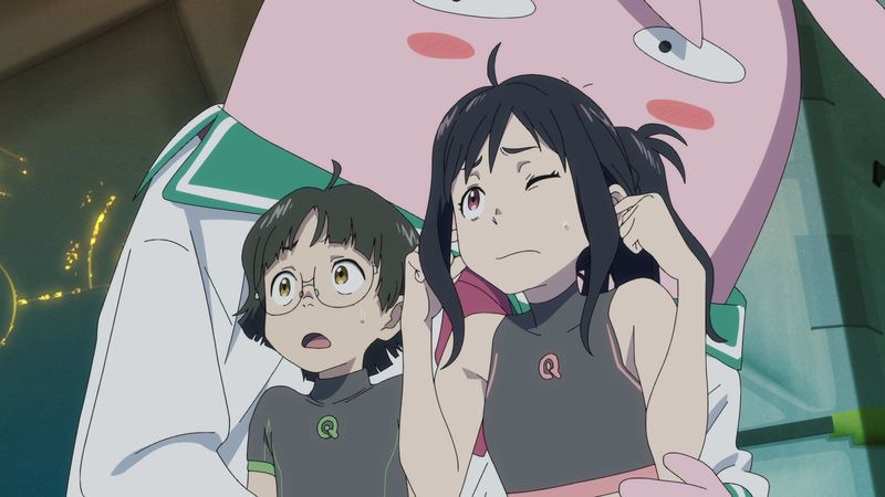 オリジナルアニメ「地球外少年少女」後編「はじまりの物語」の場面カット。 (c)MITSUO ISO／avex pictures・地球外少年少女製作委員会