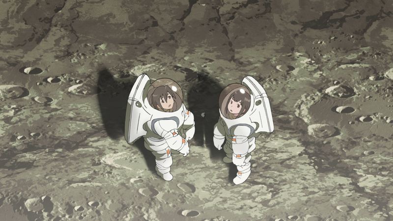 オリジナルアニメ「地球外少年少女」後編「はじまりの物語」の場面カット。 (c)MITSUO ISO／avex pictures・地球外少年少女製作委員会