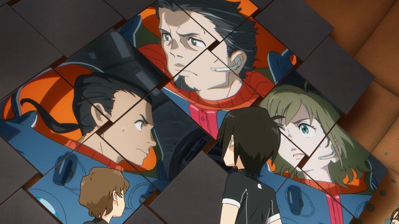 オリジナルアニメ「地球外少年少女」後編「はじまりの物語」の場面カット。 (c)MITSUO ISO／avex pictures・地球外少年少女製作委員会