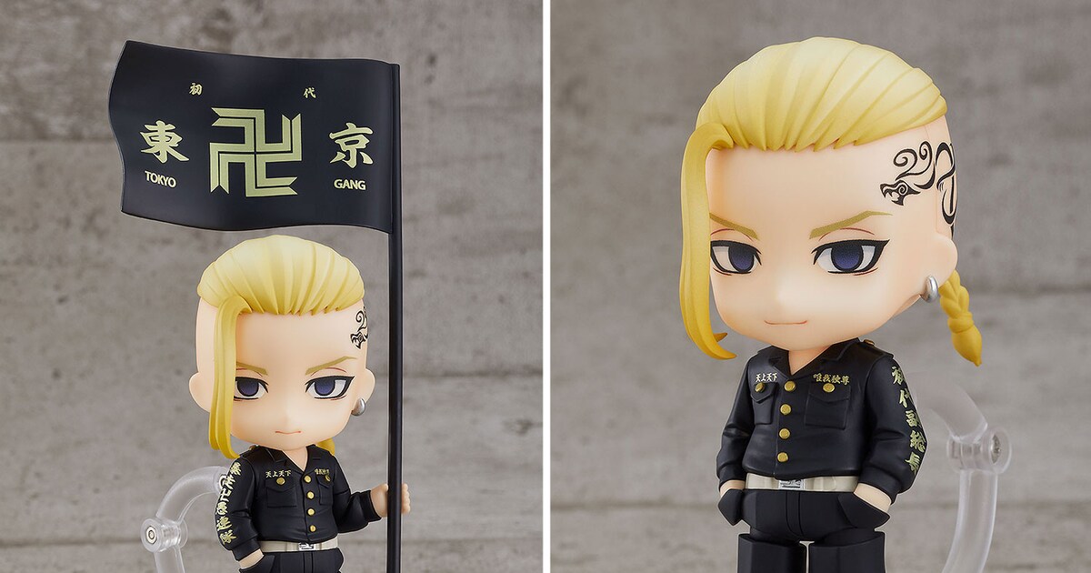 東リベ」東京卍會副総長・ドラケンがねんどろいどに、トーマンの旗や 