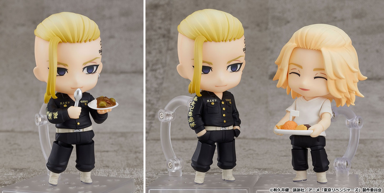 「ねんどろいど ドラケン（龍宮寺堅）」と「ねんどろいど マイキー（佐野万次郎）」