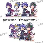 切り札は、ペンデュラム！「遊☆戯☆王ARC-V」ED再現できるミニ遊矢たちのアクスタ