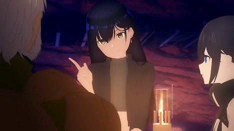 TVアニメ「ブラック★★ロックシューター DAWN FALL」本PVより。