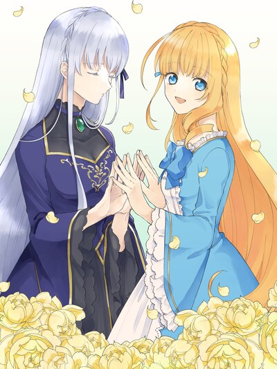 「断罪された悪役令嬢は続編の悪役令嬢に生まれ変わる」ビジュアル