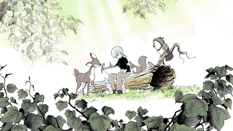 「変わるまち、変われるまち、石巻。feat.ジュン」の場面カット。(c)石森プロ