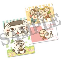 「おじさまと猫」の着せ替えカードステッカー。