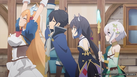 TVアニメ「プリンセスコネクト！Re:Dive Season 2」第6話の場面カット。左からぺコリーヌ、ユウキ、キャル、コッコロ。 (c)アニメ「プリンセスコネクト！Re:Dive」製作委員会