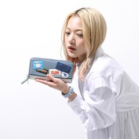 「馳河 ランガ モデル 長財布」「馳河 ランガ モデル 腕時計」の使用イメージ。