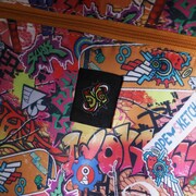 「喜屋武 暦 モデル バックパック」の内側。