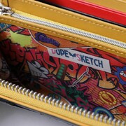 「喜屋武 暦 モデル 長財布」の内側。