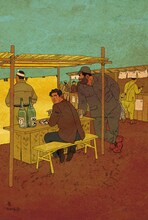 個展「山田参助博覧会」より。