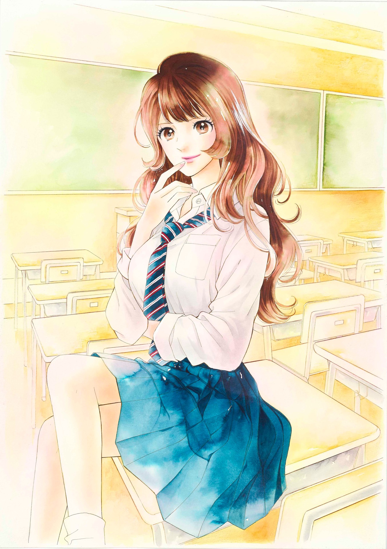 村田真優によるイラスト。 原作：モンキー・パンチ (c)TMS・NTV
(c)村田真優／集英社