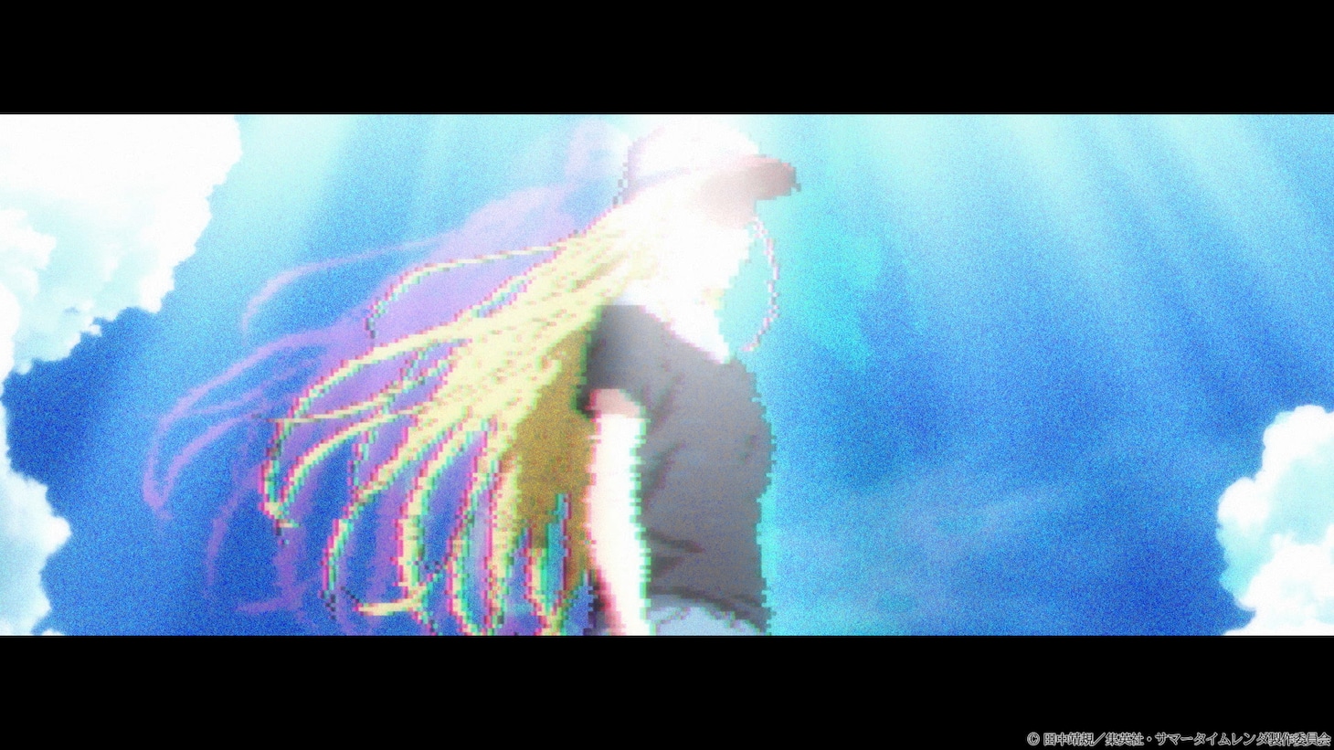 TVアニメ「サマータイムレンダ」1stオープニングテーマ特報より。(c)田中靖規／集英社・サマータイムレンダ製作委員会