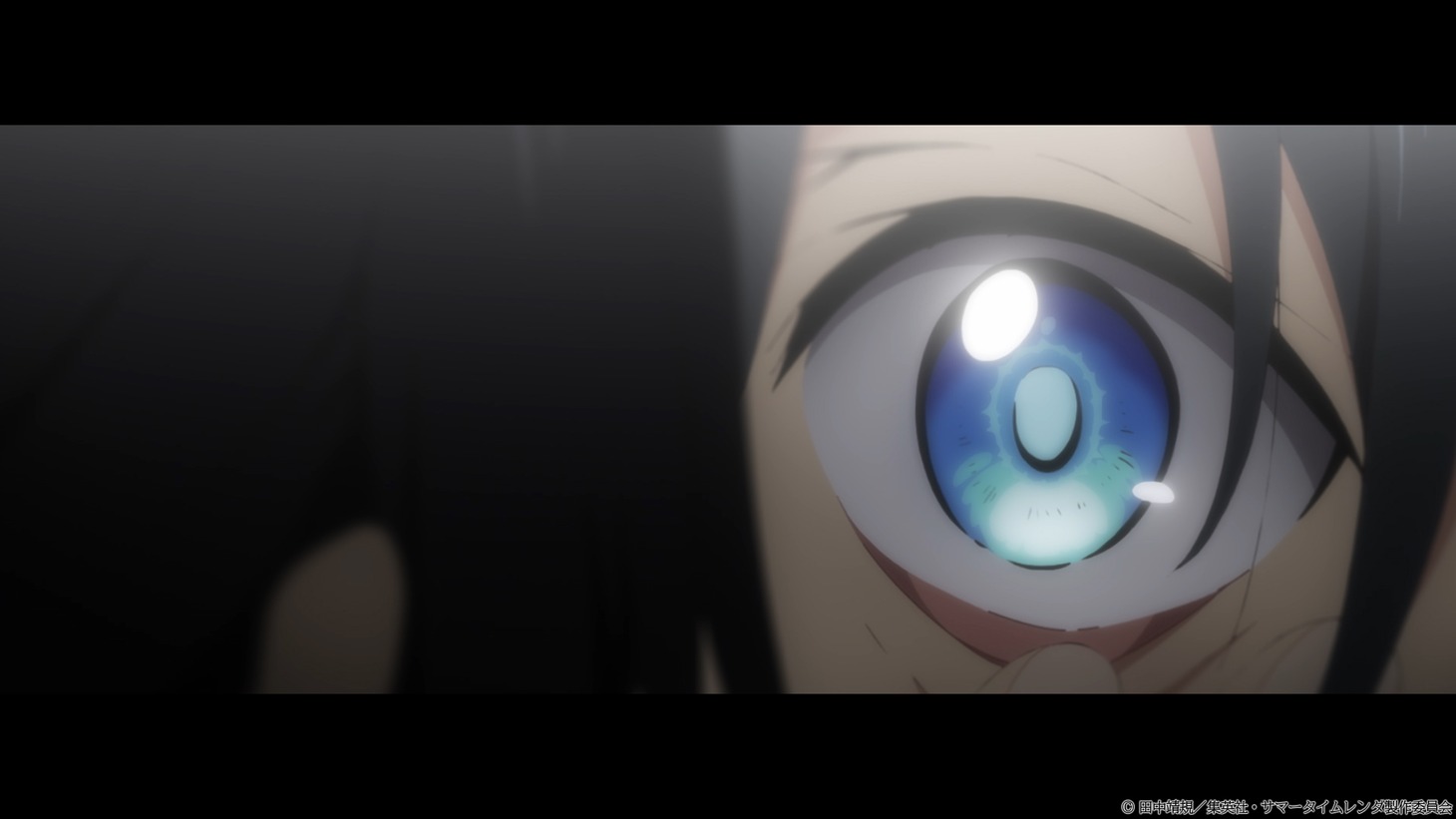 TVアニメ「サマータイムレンダ」1stオープニングテーマ特報より。(c)田中靖規／集英社・サマータイムレンダ製作委員会