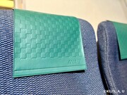 限定デザインのヘッドレストカバー。