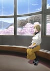 映画「ゆるキャン△」どこかを見つめるあおい描いたビジュアル公開