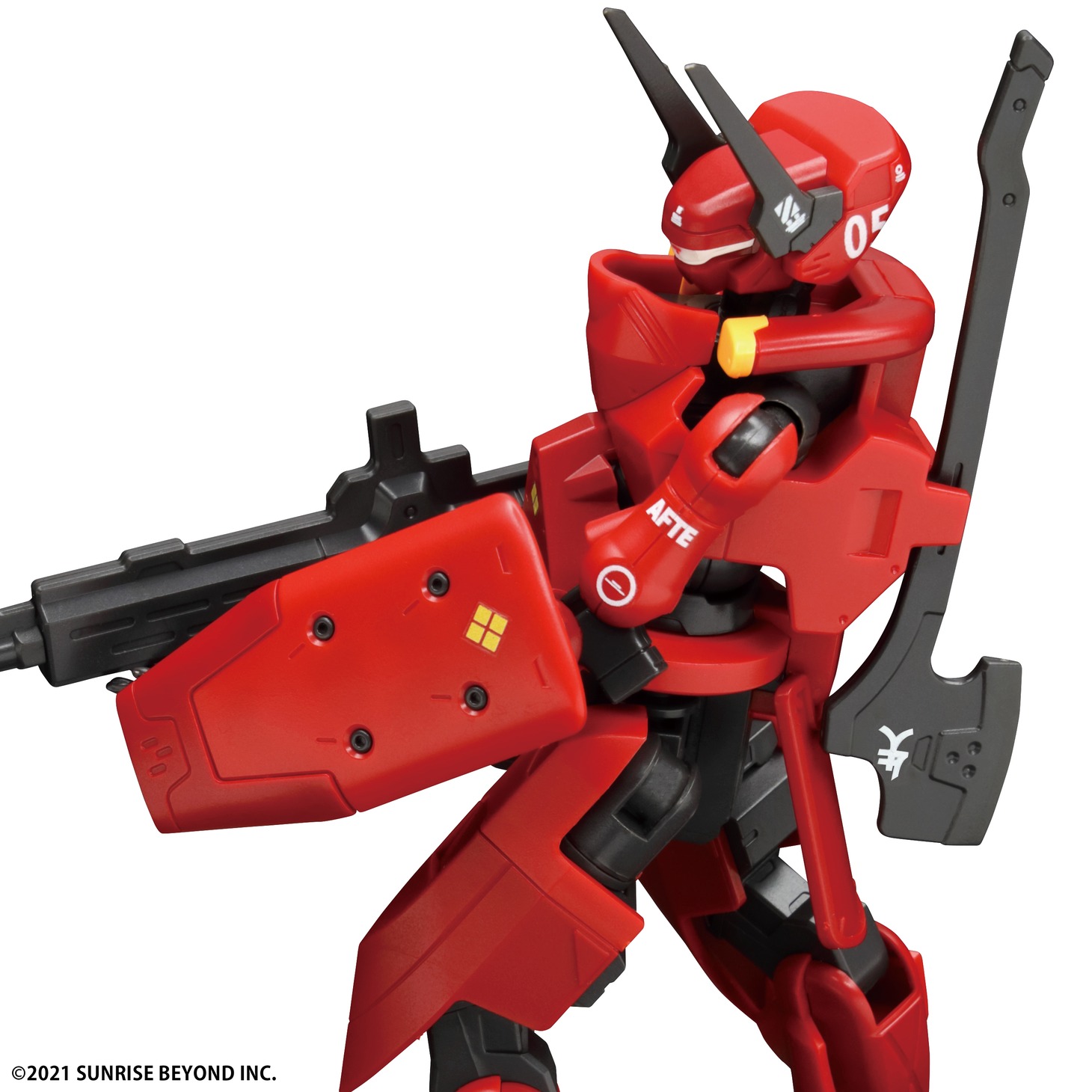 「境界戦機」のプラモデル。