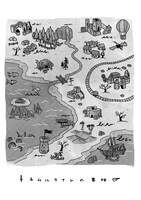 描き下ろし作品「ネムルテインの冒険」の扉ページ。