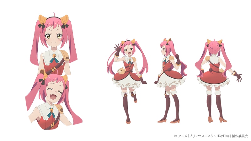 プリンセスコネクト　直筆サイン入り複製原画　アカネ　クルミ　芹澤優　植田佳奈 プリンセスコネクト 直筆サイン入り複製原画 アカネ クルミ 芹澤