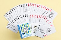 フェアのノベルティとして用意された「ドラえもん おもしろちいさなリトルトランプ」。