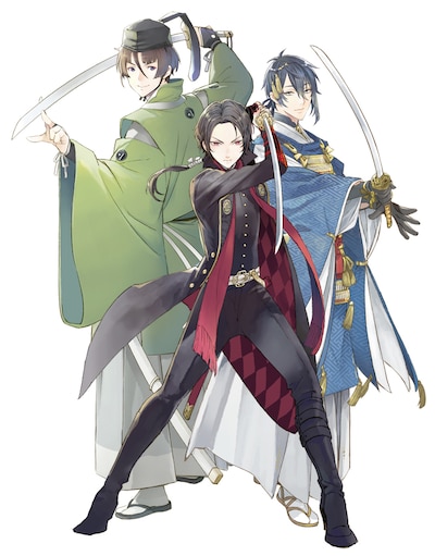 「刀剣乱舞 外伝 あやかし譚」のカラーカット。