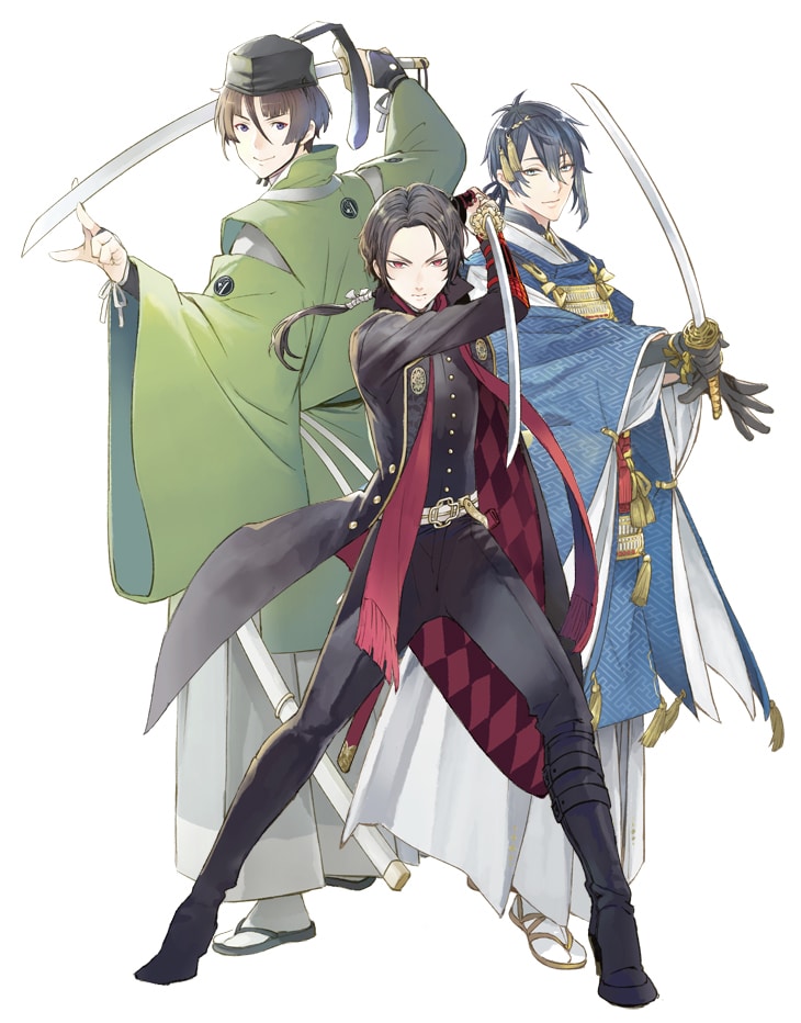 「刀剣乱舞 外伝 あやかし譚」のカラーカット。