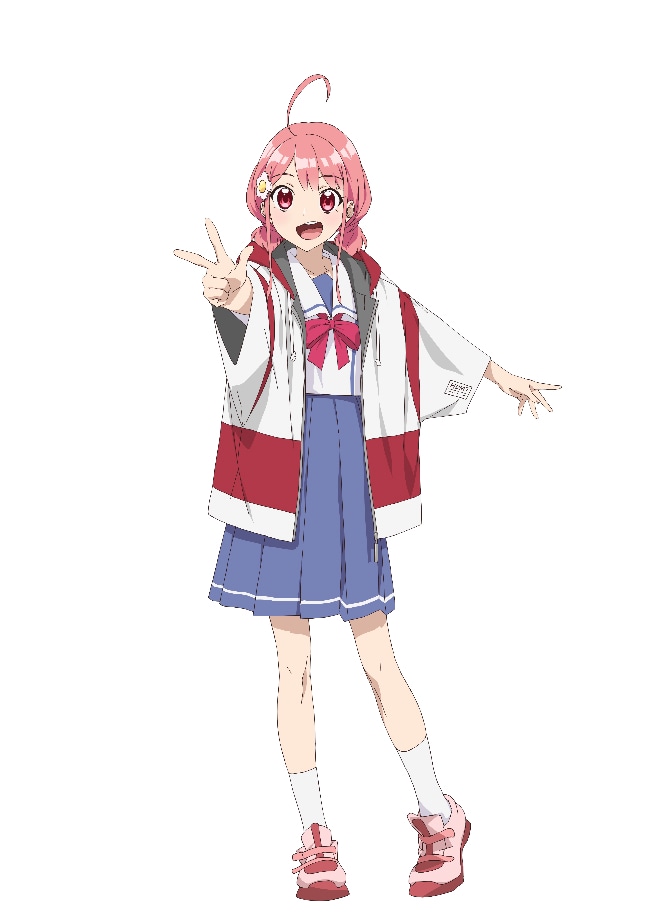 阪本やよい（CV：伊藤彩沙） (c)てっぺんグランプリ実行委員会