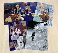 一部書店で配布されるクリアファイルのイメージ（表）。