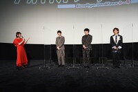 劇場アニメ「グッバイ、ドン・グリーズ！」公開記念舞台挨拶の様子。