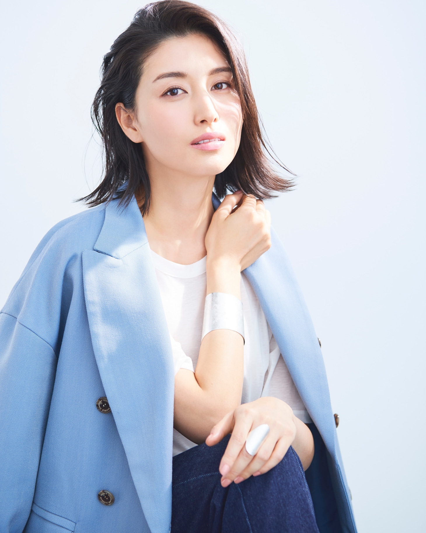 九堂今日子役の橋本マナミ。